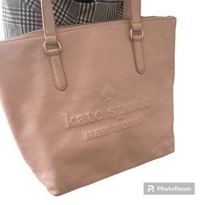 KATE SPADE Sienne Logo Large Tote • Pink